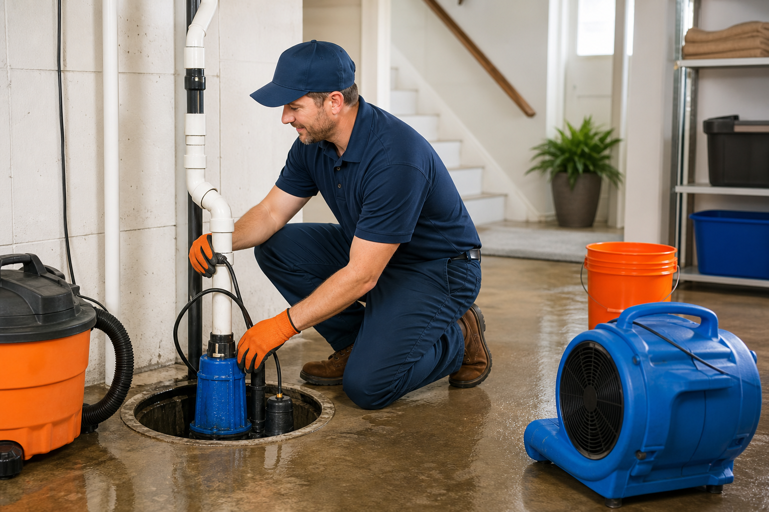 Basement Flooding Cleanup Help referral service call support