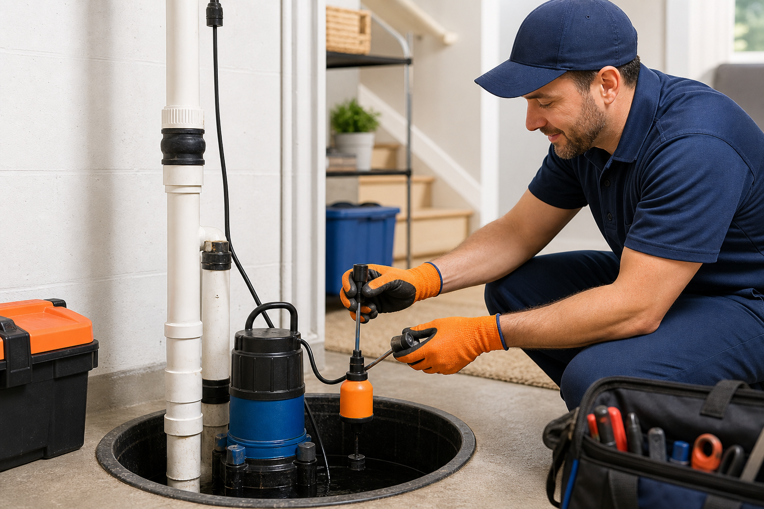 Sump Pump Float Switch Repair referral service call support