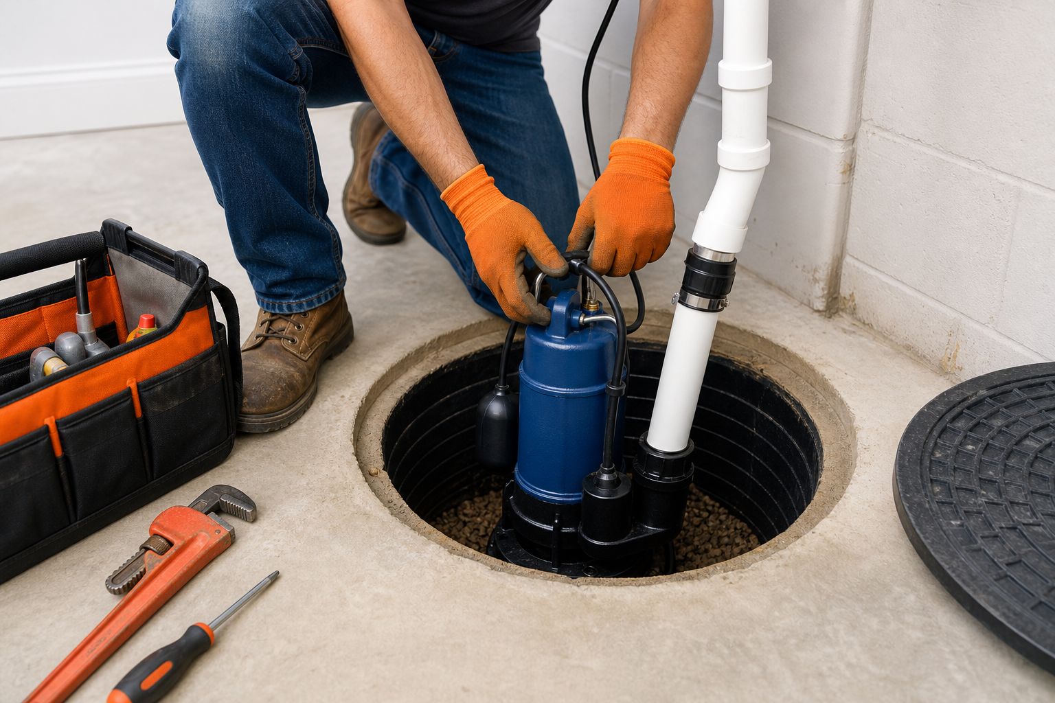 Local sump pump installation information and service options