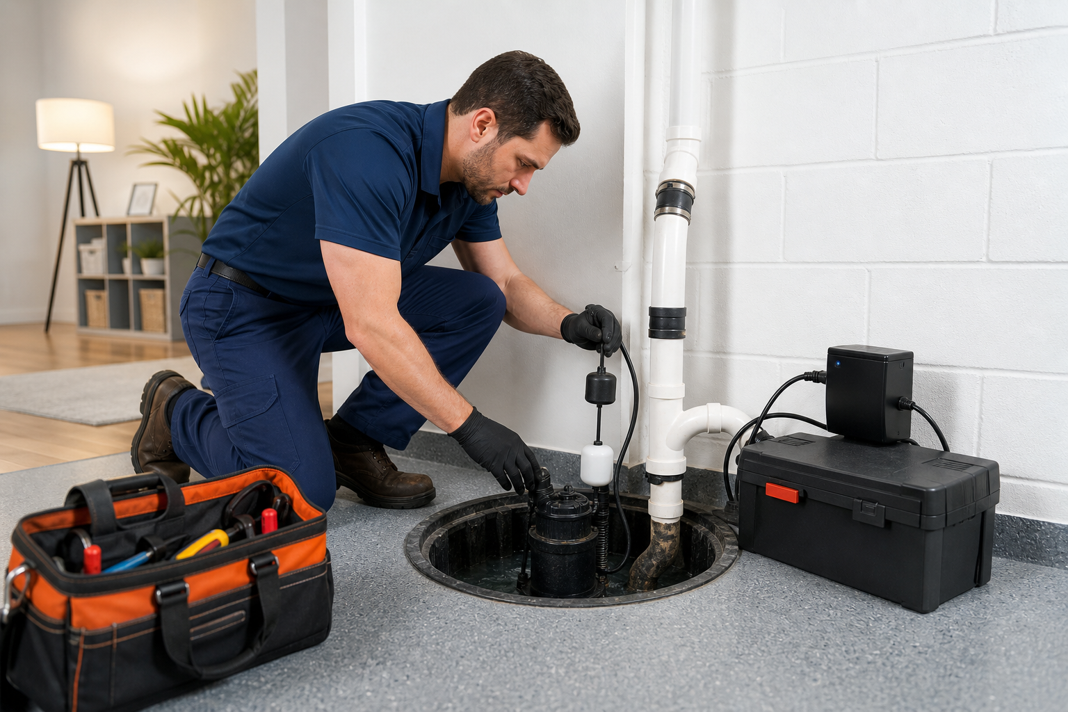 Sump Pump Maintenance service help from Sump Pump Co.