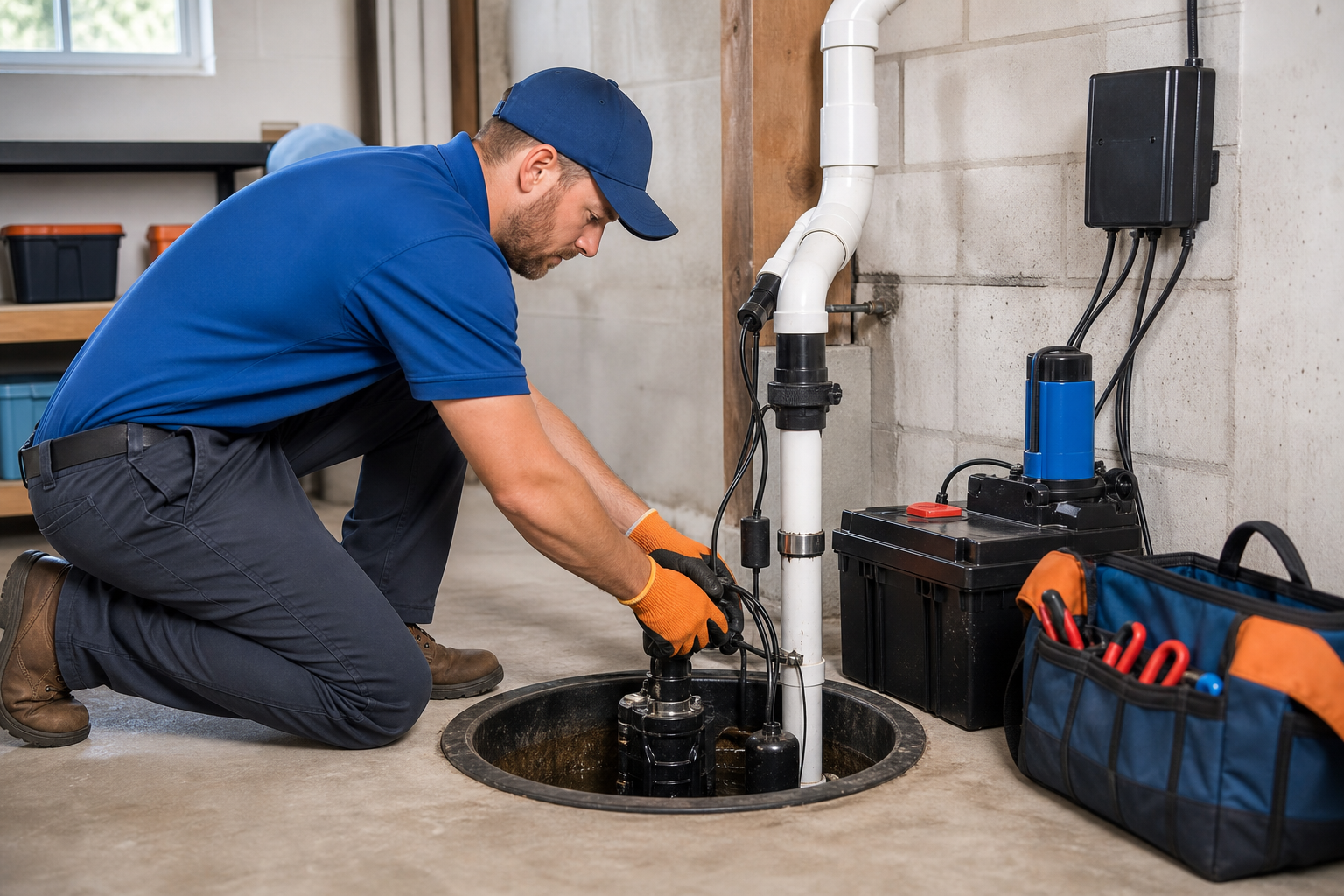 Local sump pump maintenance information and service options