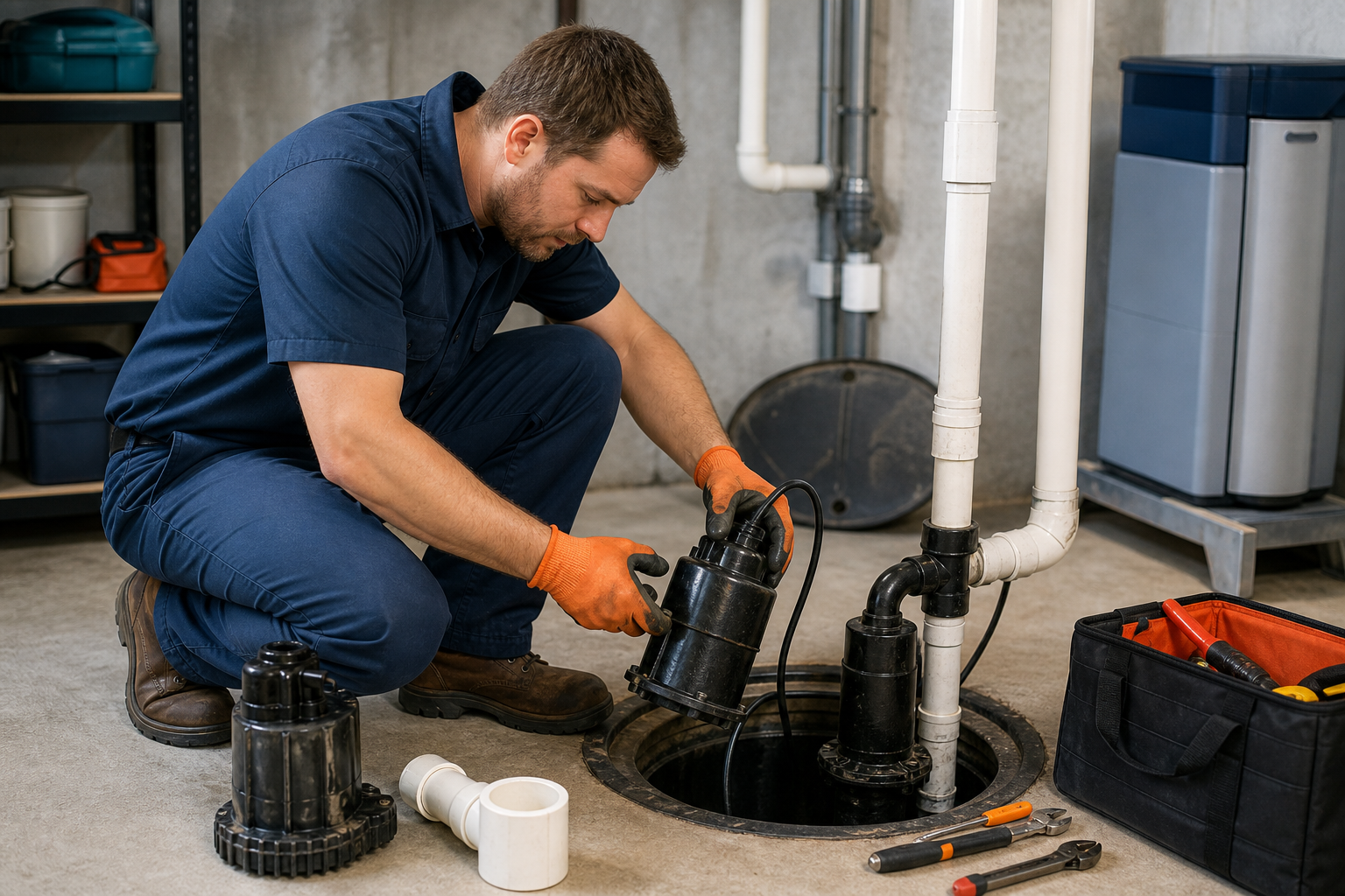 Local sump pump repair information and service options