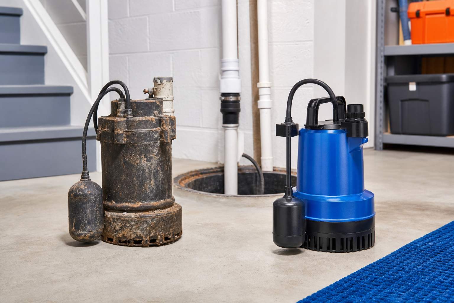 Sump Pump Replacement service help from Sump Pump Co.