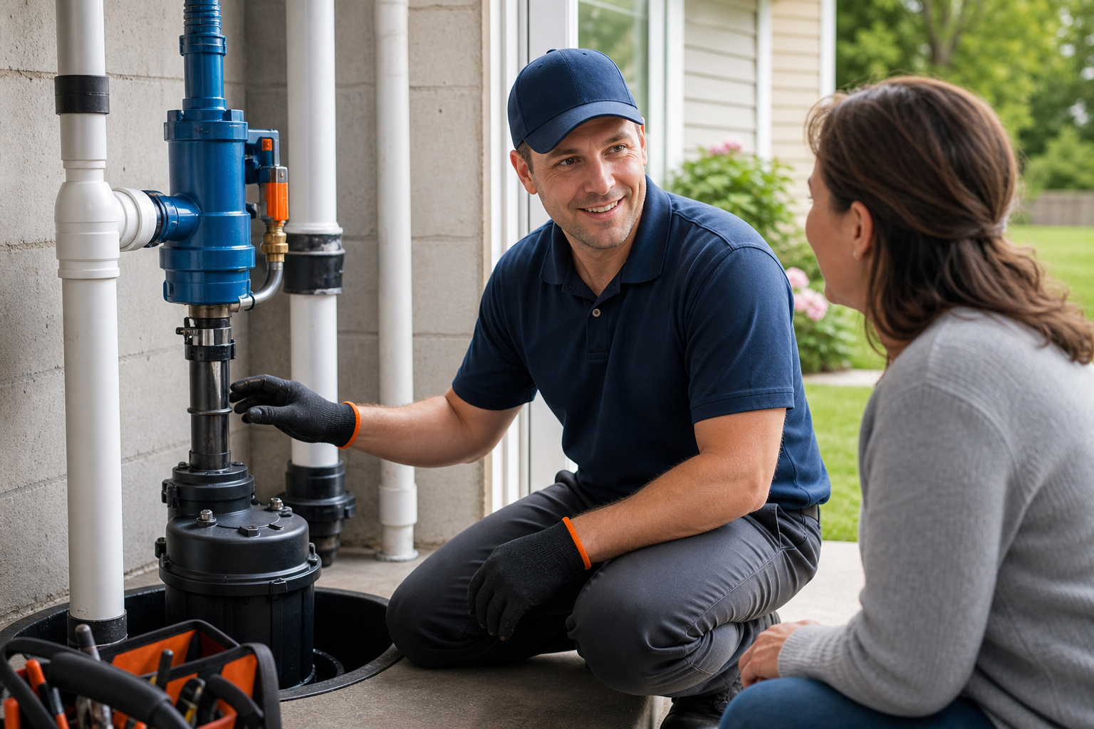 Water-Powered Backup Sump Pumps referral service call support