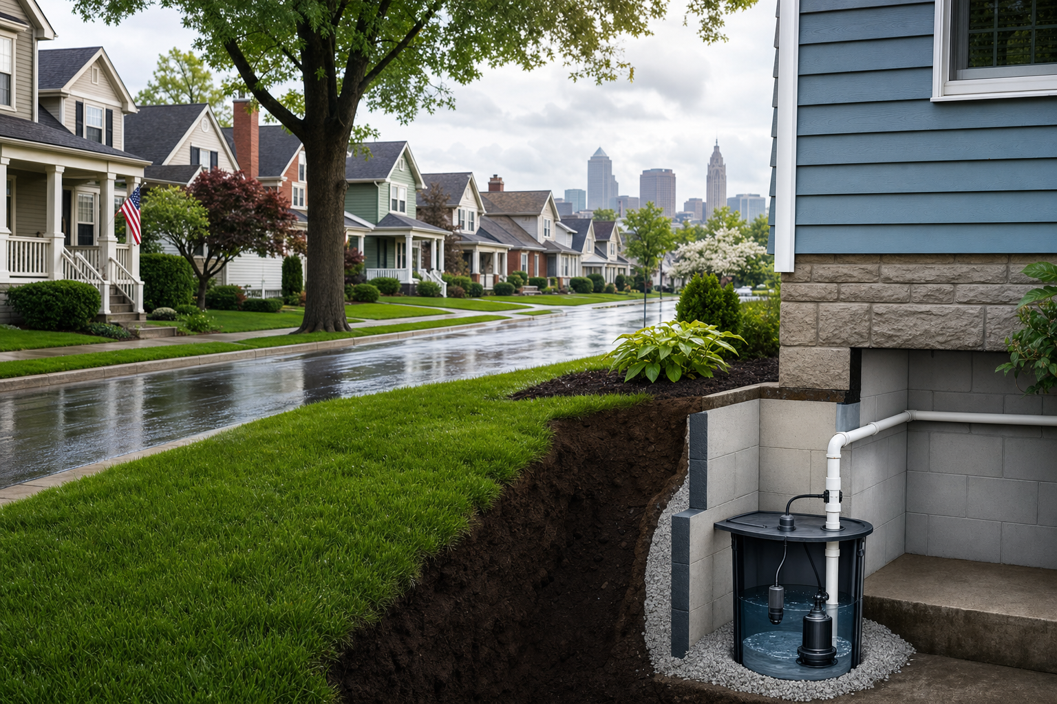 Ohio Sump Pump Service Areas image placeholder