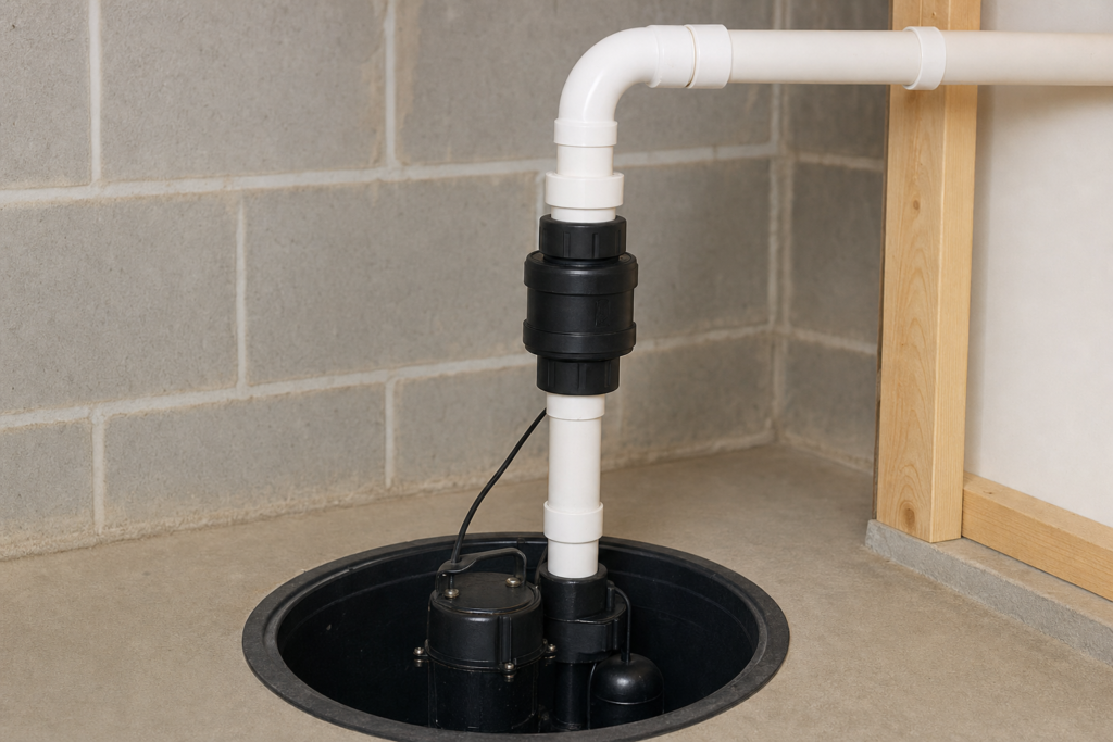 Sumppumpco Sump Pump Check Valve Problems Main