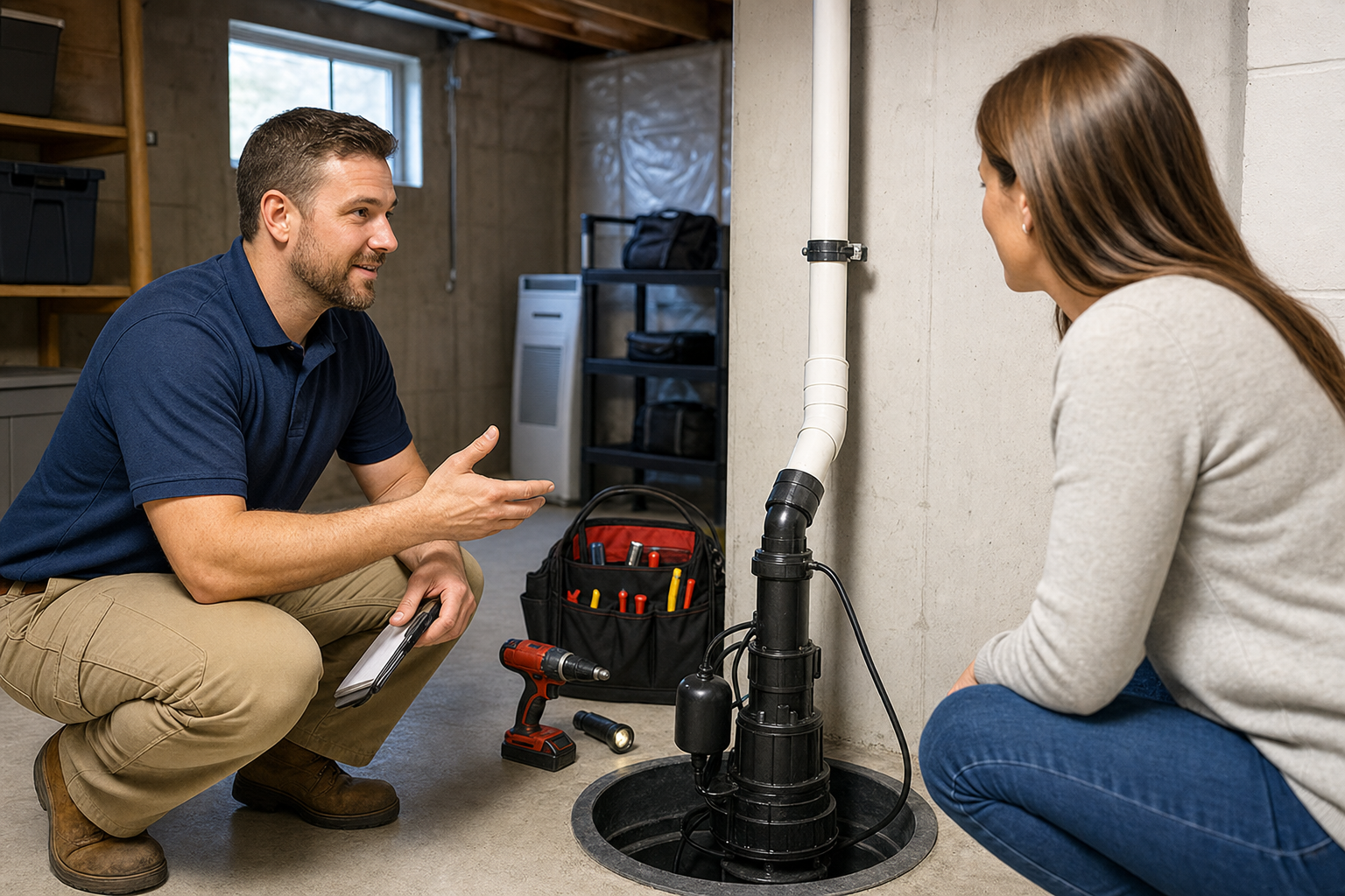 Sump Pump Repair referral service support in Canton OH