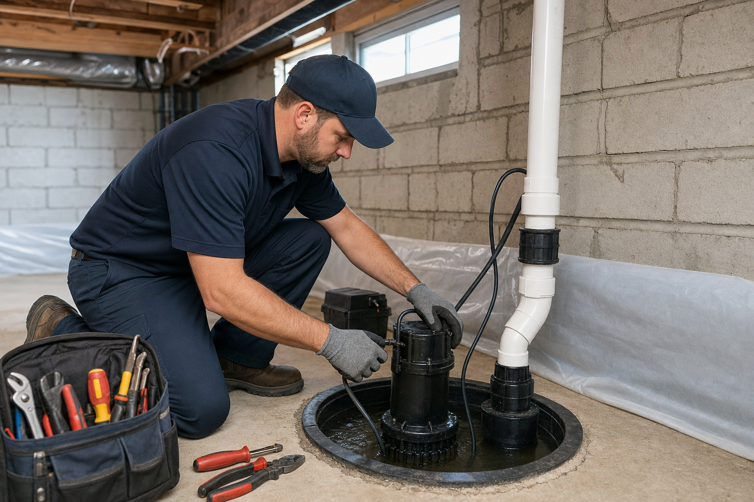 Local sump pump repair information and service options in Cincinnati OH