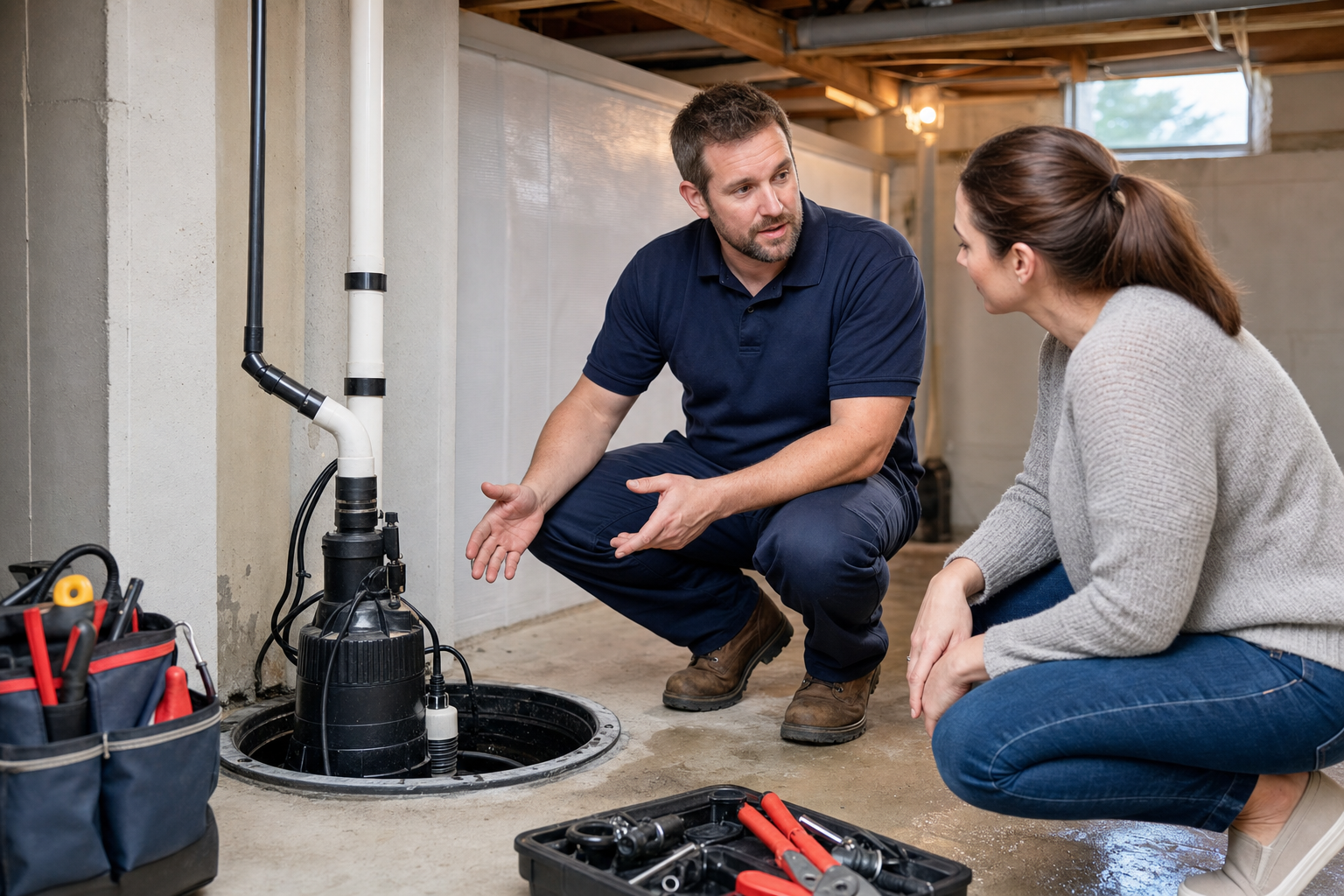 Sump Pump Repair referral service support in Cincinnati OH
