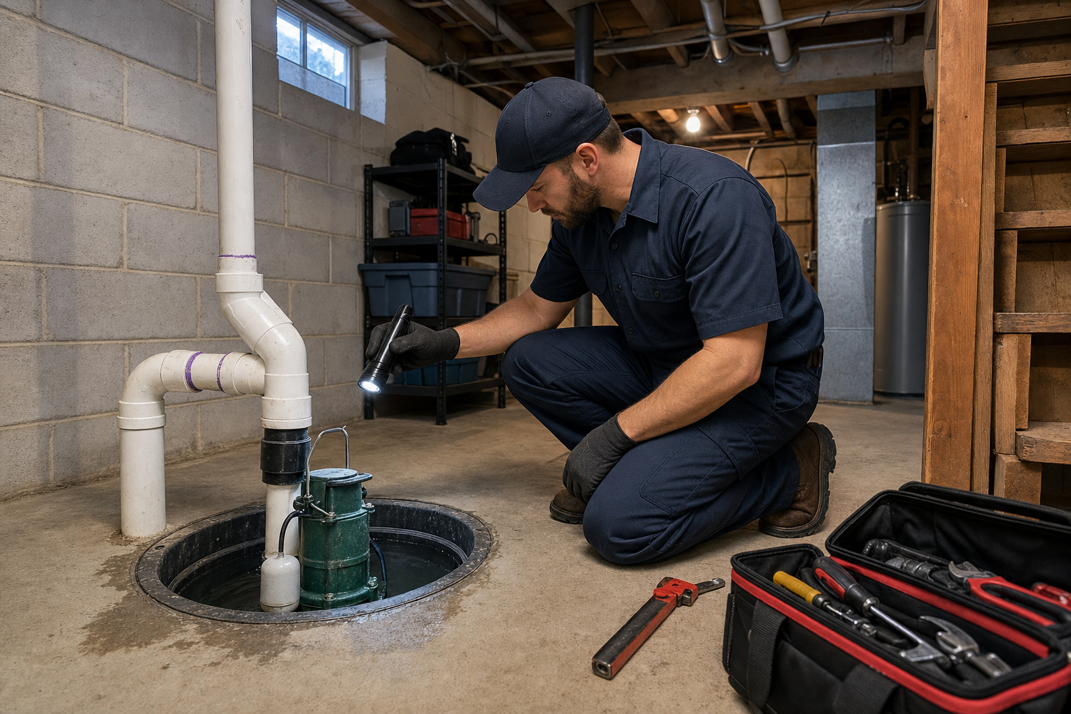 Local sump pump repair information and service options in Cleveland Heights OH