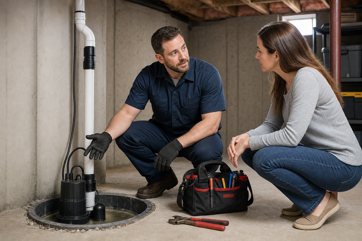 Sump Pump Repair referral service support in Cleveland OH