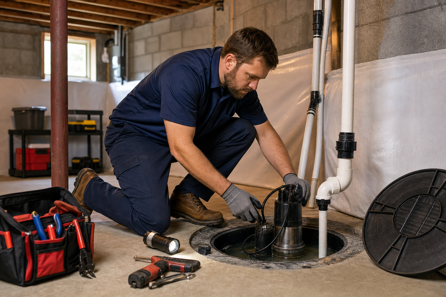 Local sump pump repair information and service options in Columbus OH