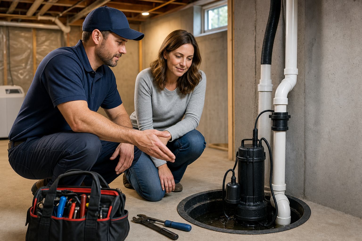 Sump Pump Repair referral service support in Cuyahoga Falls OH