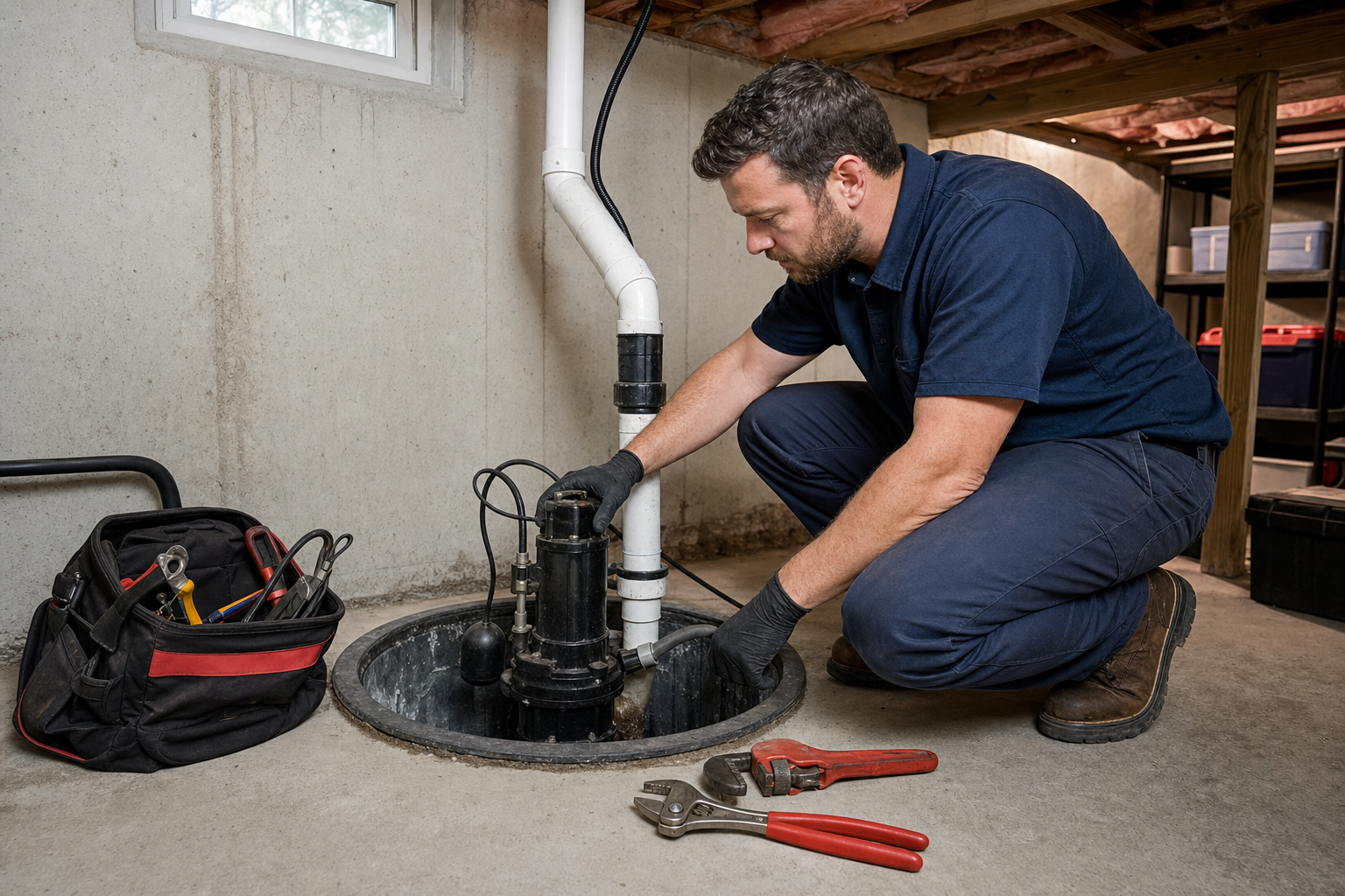 Local sump pump repair information and service options in Euclid OH