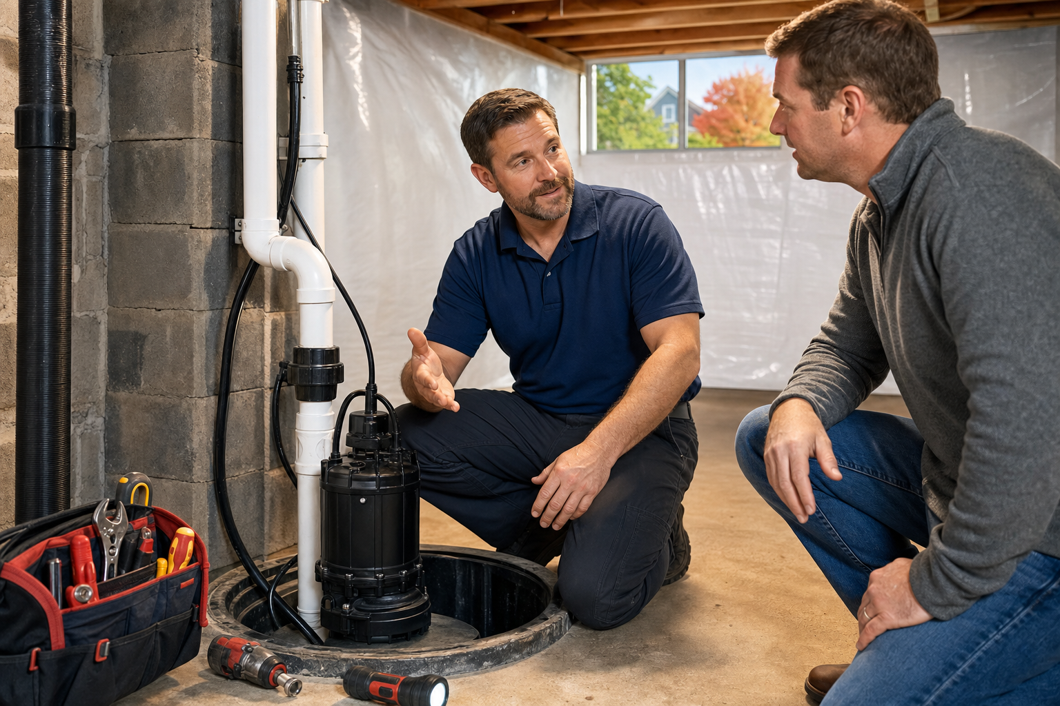 Sump Pump Repair referral service support in Gahanna OH