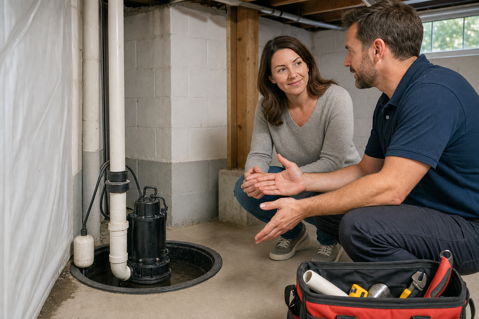 Sump Pump Repair referral service support in Hamilton OH