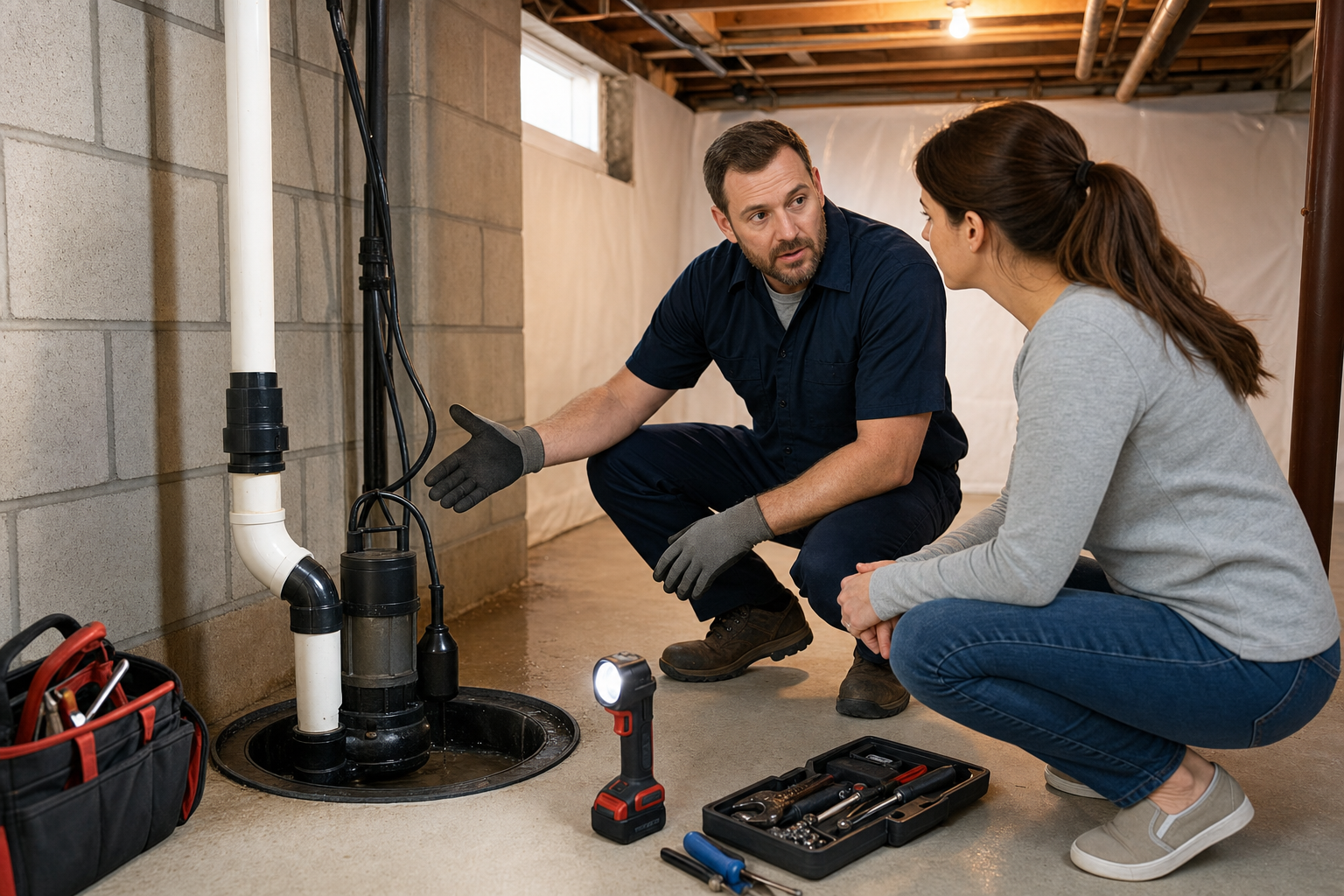 Sump Pump Repair referral service support in Lakewood OH
