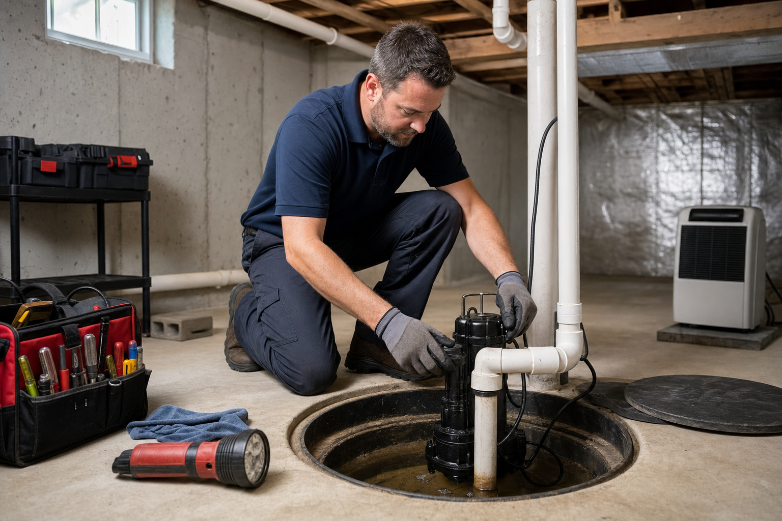 Local sump pump repair information and service options in Mentor OH