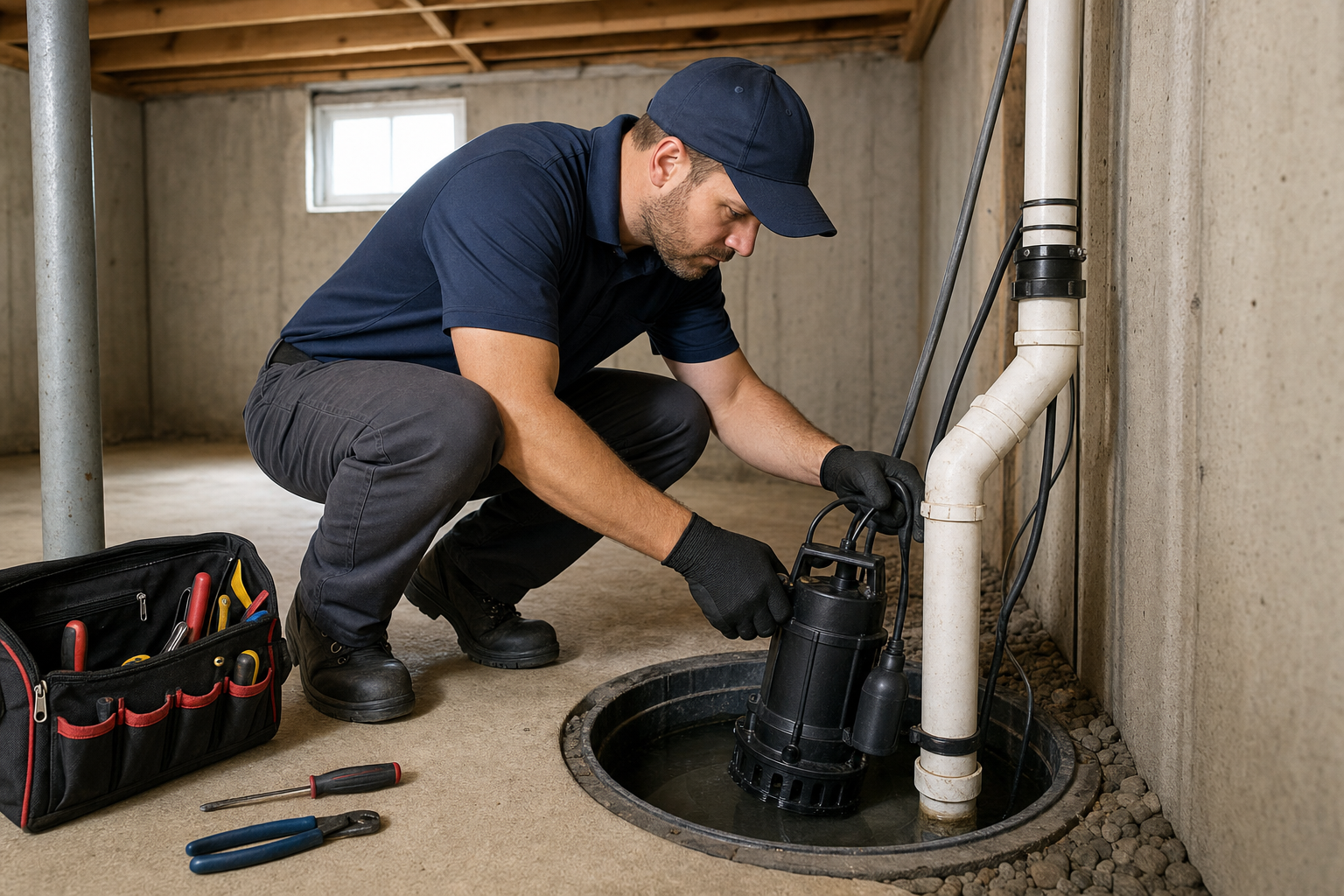 Local sump pump repair information and service options in North Ridgeville OH