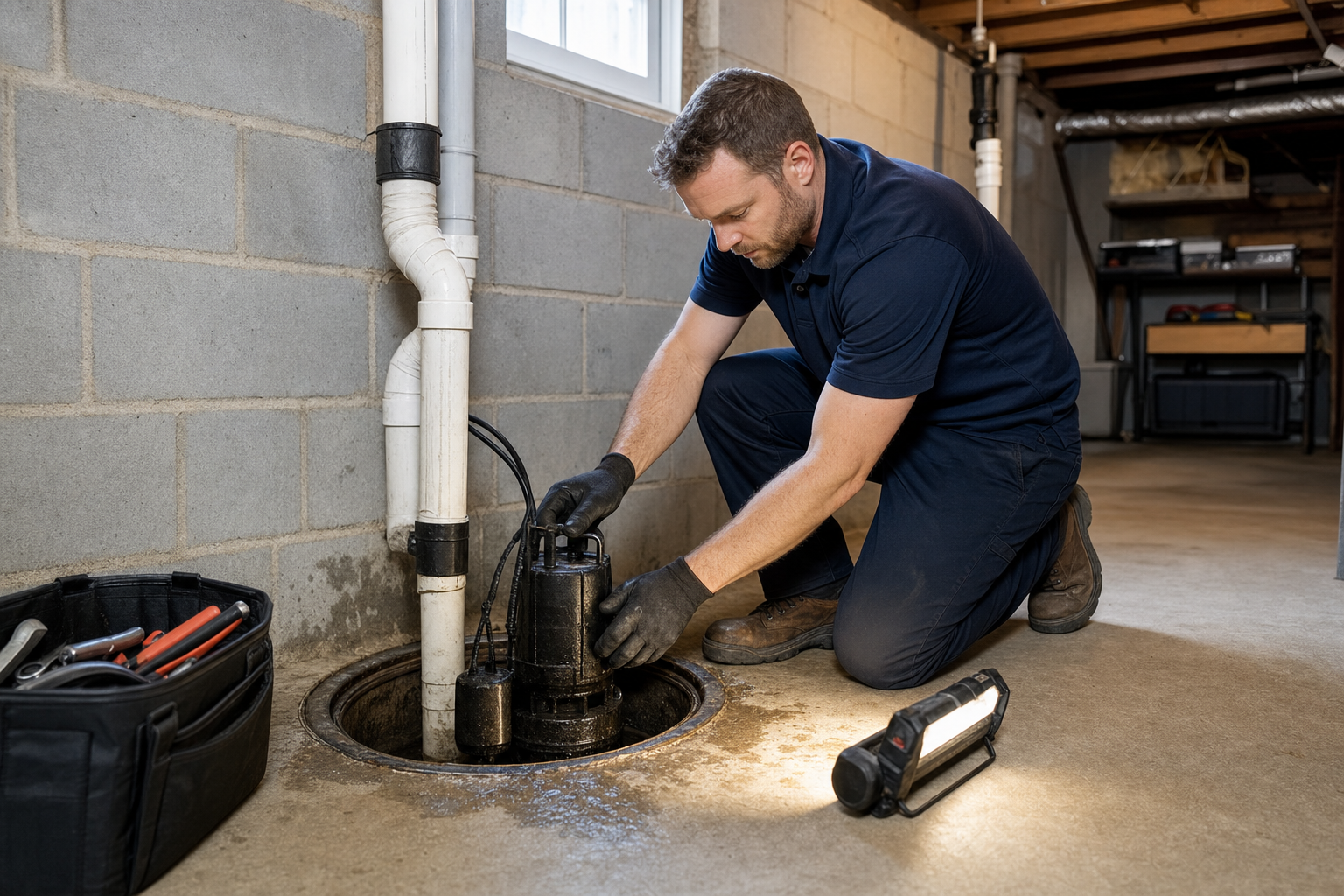 Local sump pump repair information and service options in Upper Arlington OH